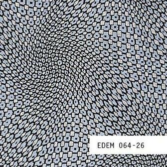 Edem Series Abstract Retro Design 3d Graphical Metal Look