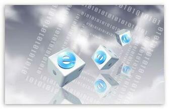 Internet Explorer Gray Digital Wallpaper Black