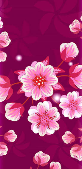 Pink Cherry Blossom Wallpaper