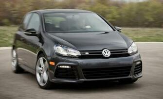 Volkswagen Golf R Car HD Resolution Black Color