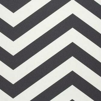Black And White Classic Geometric Chevron Stripe Home Wallpaper R2552