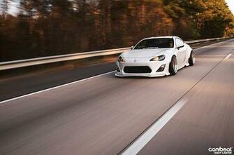 Stanced Scion Frs Wallpaper Work Wheels