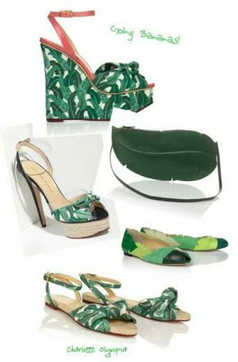 Vanity Fair Goes Palm Leaf Bananas