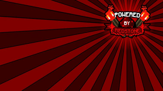 Powered By Redstone Wallpaper Plusjack Mojang