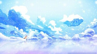 Anime Winter Scenery Wallpaper Wallpaperanime