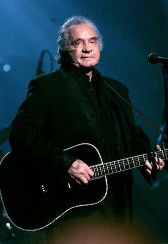 Johnny Cash Man In Black Poster