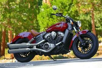 The Indian Scout Is A Compact Package With Cast Aluminum Frame