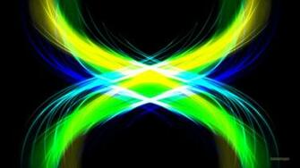 Luminous Wallpaper Yellow Blue Lights Barbaras HD