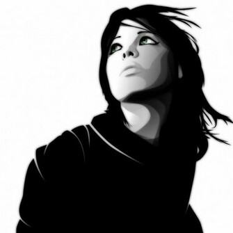 Emo Girl iPad Wallpaper Background