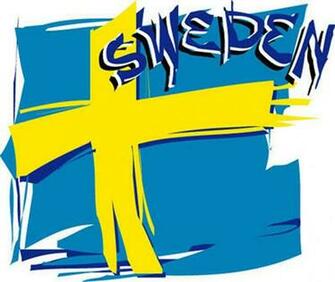 Wallpaper Flag Of Sweden Swedesh Graphics Jpg