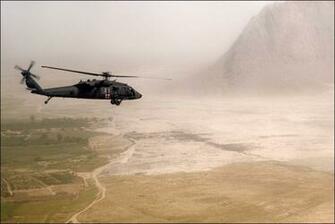 The Blackhawk Uh Rescue Helicopter Aircraft Wallpaper