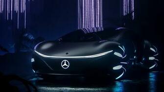 Wallpaper Mercedes Benz Vision Avtr Ces Electric Cars 4k