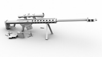 Barrett Cal Sniper Rifle Image Crazy Gallery