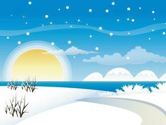 Cartoon Winter Wallpaper
