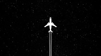 White Plane Dark Minimal 4k Wallpaper HD Artist