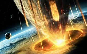 Meteor Shower HD Wallpaper Sky Planets