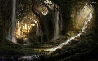 Medieval Abandoned Castle Wallpaper Fantasy