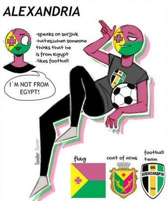 Alexandria In Countryhumans By Tenderrgamer