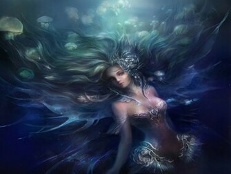 Mermaid Computer Wallpaper Desktop Background Id
