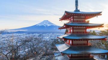 Winter Mt Fuji Wallpaper On