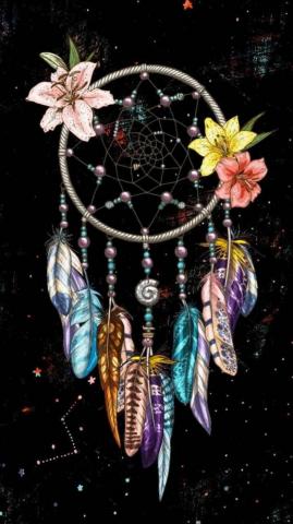 Dreams Dream Catcher Art Wallpaper iPhone
