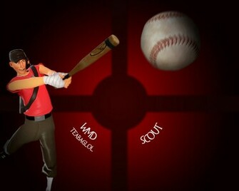 Tf2 Scout Wallpaper By Luduie