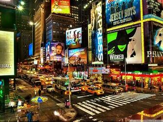 Street Advertising In New York 4k HD Desktop Wallpaper For