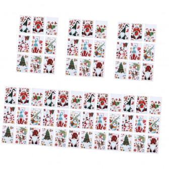 Amazon Nolitoy Sheets Christmas Glass Stickers Holiday