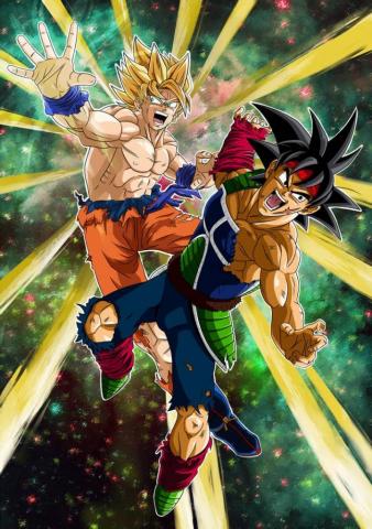 Goku And Bardock By Gillako Dragon Ball Super Manga