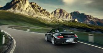 Porsche Wallpaper Black Turbo S