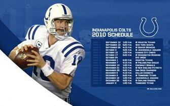 Nfl Wallpaper Zone Indy Colts Schedule Peyton