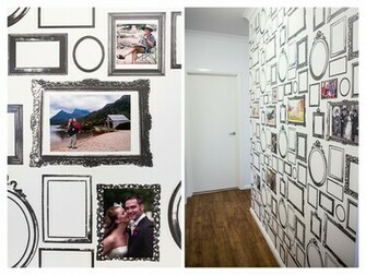 Photo Frame Wall Wallpaper Memories On Display Akemi Photography