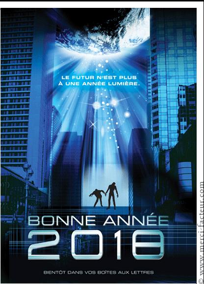 Carte De Voeux Affiche Film Envoyer Cette