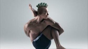Yoga Twisting Man Wallpaper Background Full HD