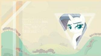 Vintage Rarity My Little Pony Friendship Is Magic Wallpaper