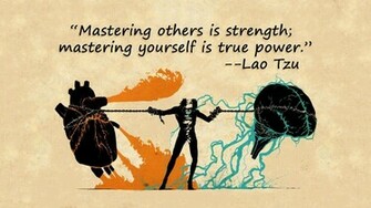 Quotes Brain Hearts Chains Taoism Lao Tzu Wallpaper