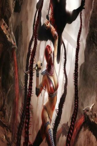 Graphics 3d Wallpaper Skarlet In Mortal Kombat
