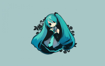 Chibi Cute Vocaloid HD Desktop Wallpaper Miku Png