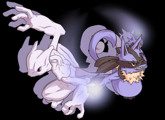 Ing Pokemon Mewtwo HD Wallpaper Color Palette Tags