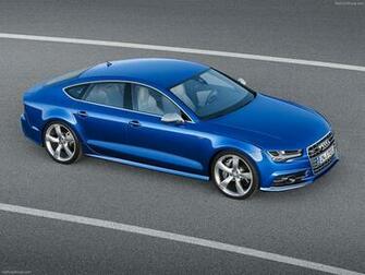 Audi S7 Sportback Car Germany Supercar Blue Wallpaper