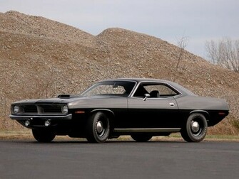 Plymouth Cuda Muscle Car Wallpaper