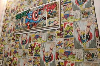 Which Features Vintage Illustrations From Mickey Mouse Comic Strips