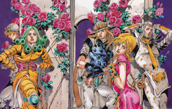 Gyro Zeppeli And Johnny Joestar Galloping In Jojo Steel Ball Wallpaper