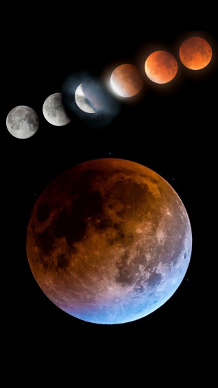 Lunar Eclipse Wallpaper
