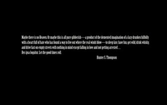 Hunter S Thompson Wallpaper Quotes Desktop