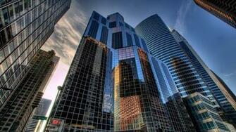 Chicago States Houses Skyscrapers HDr Wallpaper Background 4k