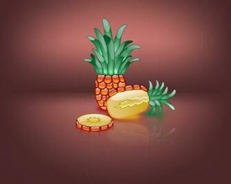 Cute Background And Wallpaper Aqua Pineapple