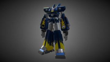 Megas Xlr No Car Head 3d Model By Kyle Delaune Kyledelaune