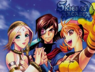 Wallpaper Fond D Cran Skies Of Arcadia Dreamcast Shoshosein