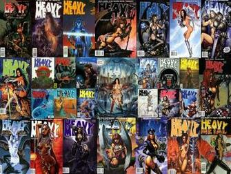 Magazines Heavymetal Magazine Collage Cover